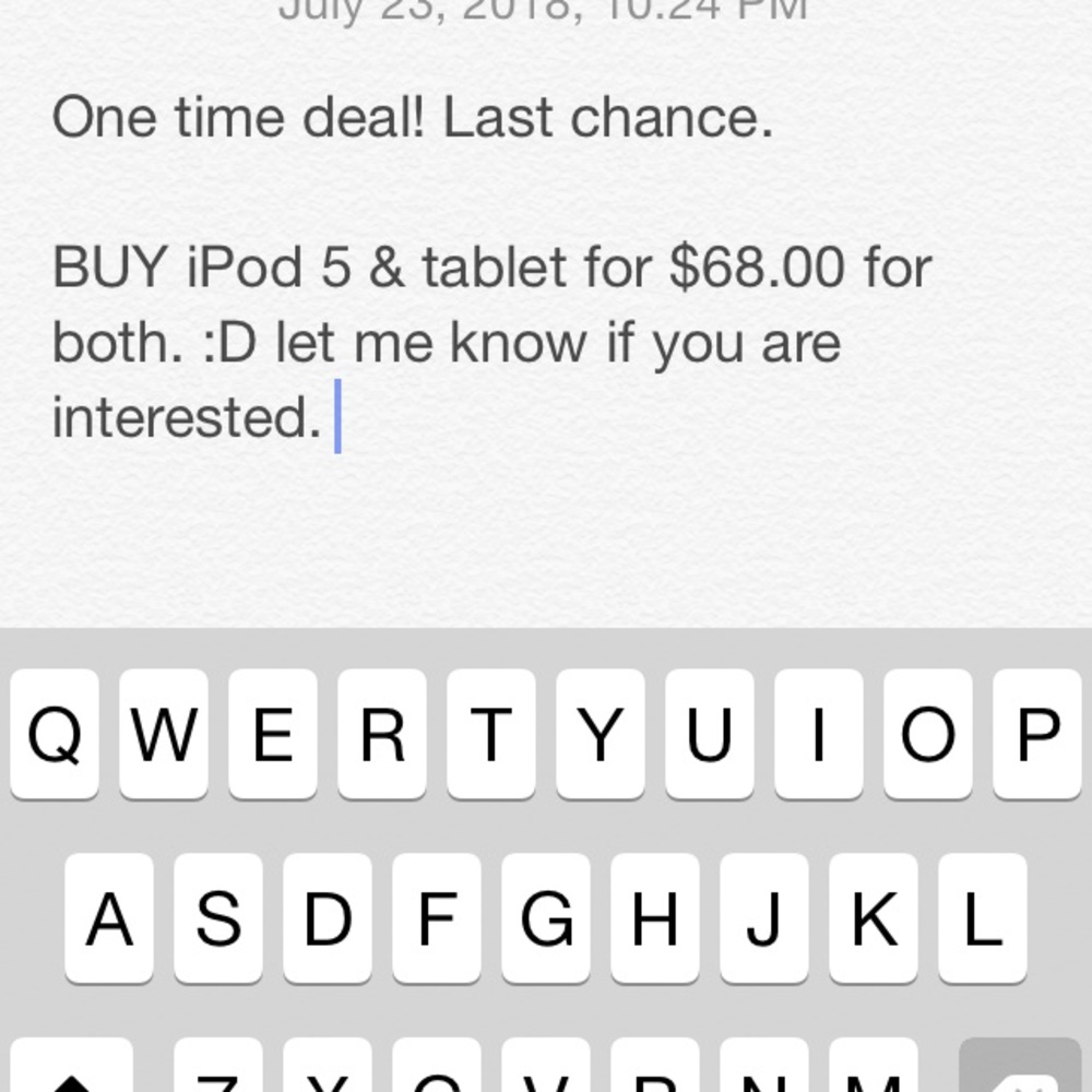 Get both iPod and tablet